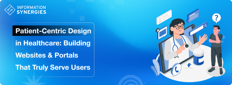 Patient Centric webdesign Healthcare